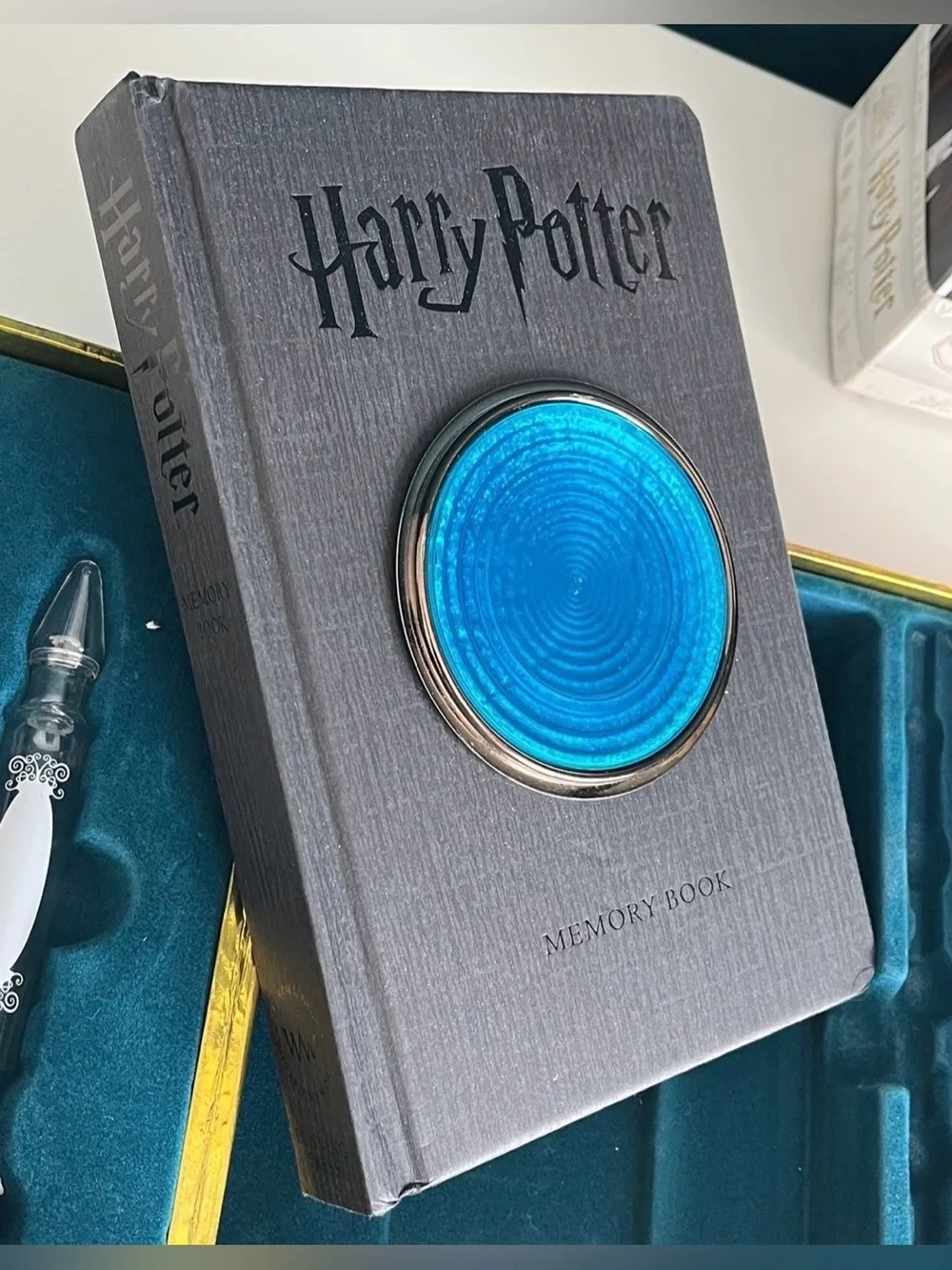 Harry Potter Pensieve Memory Set and Holiday Gift Set with Socks Mug Decor